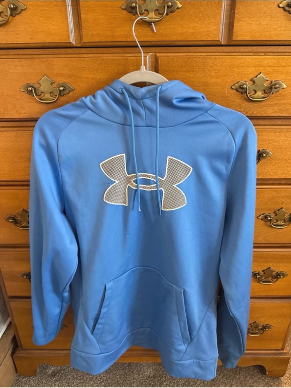 Under Armour Light Blue Pullover Hoodie